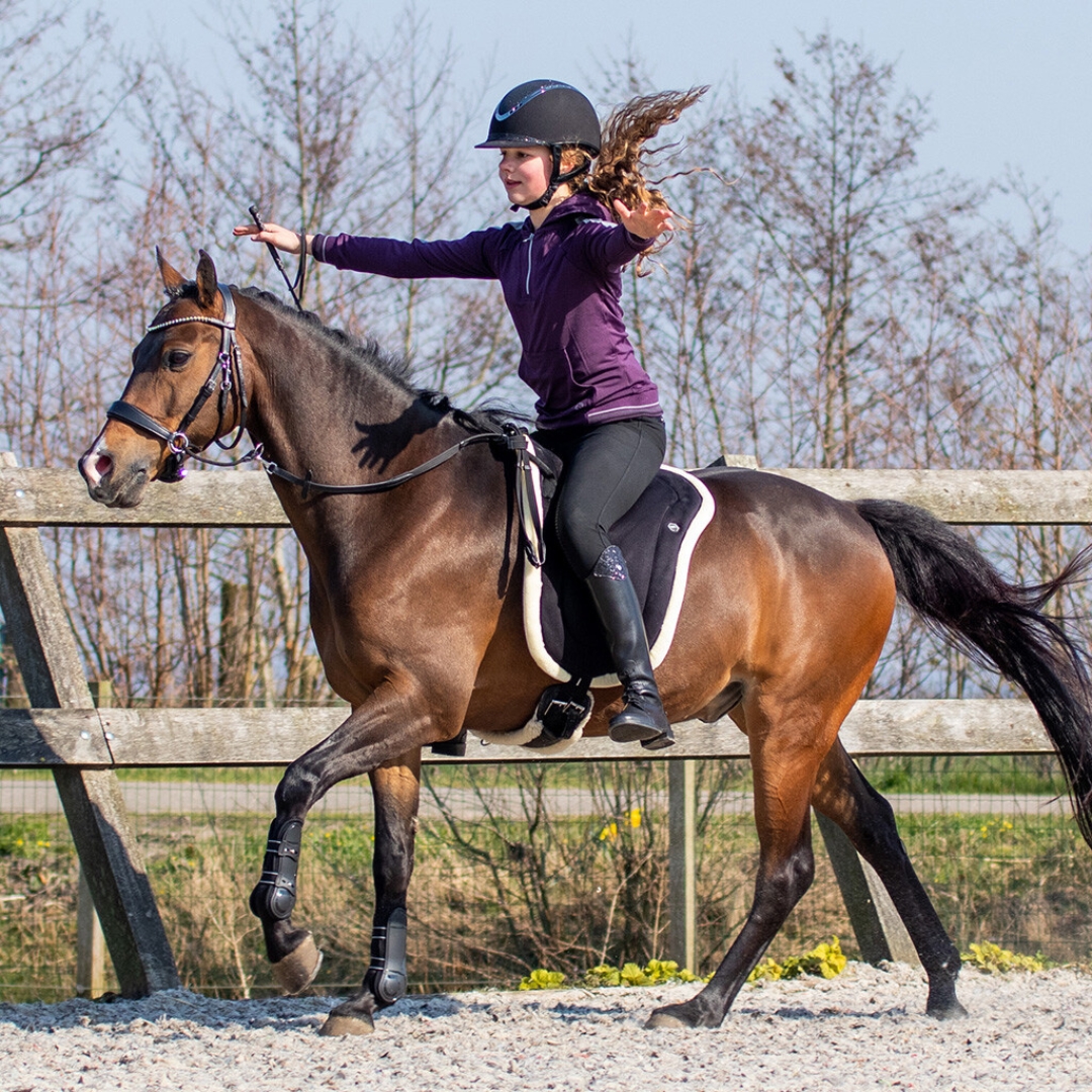 Bareback podsedlica QHP