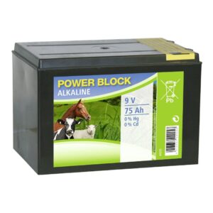 Baterija Dry Battery 9V, 75Ah Alkaline