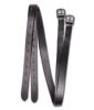 Uzengijsko remenje Star 25 mm – 140 cm, Crna