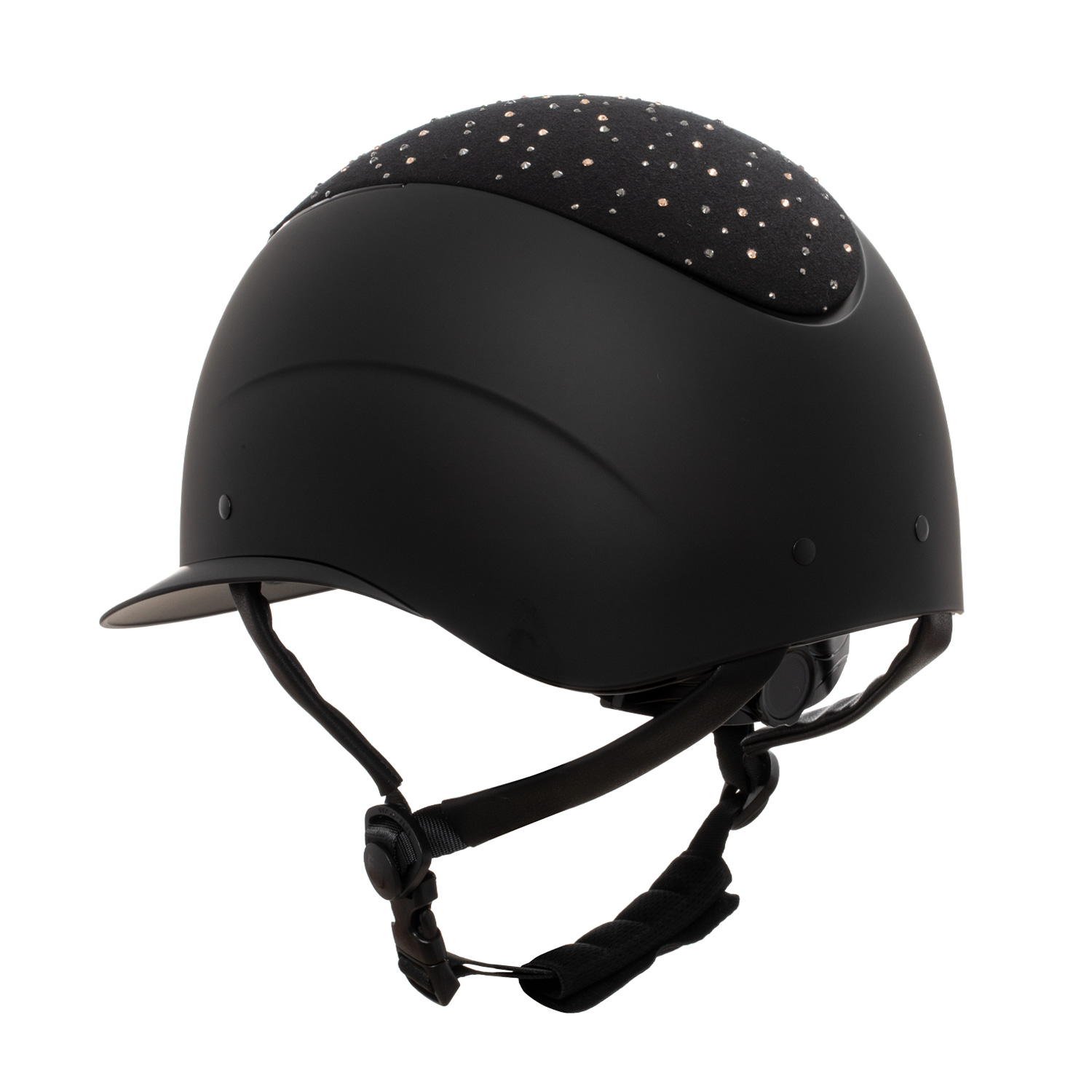 Jahača kaciga Equestro Rhinestones Wide