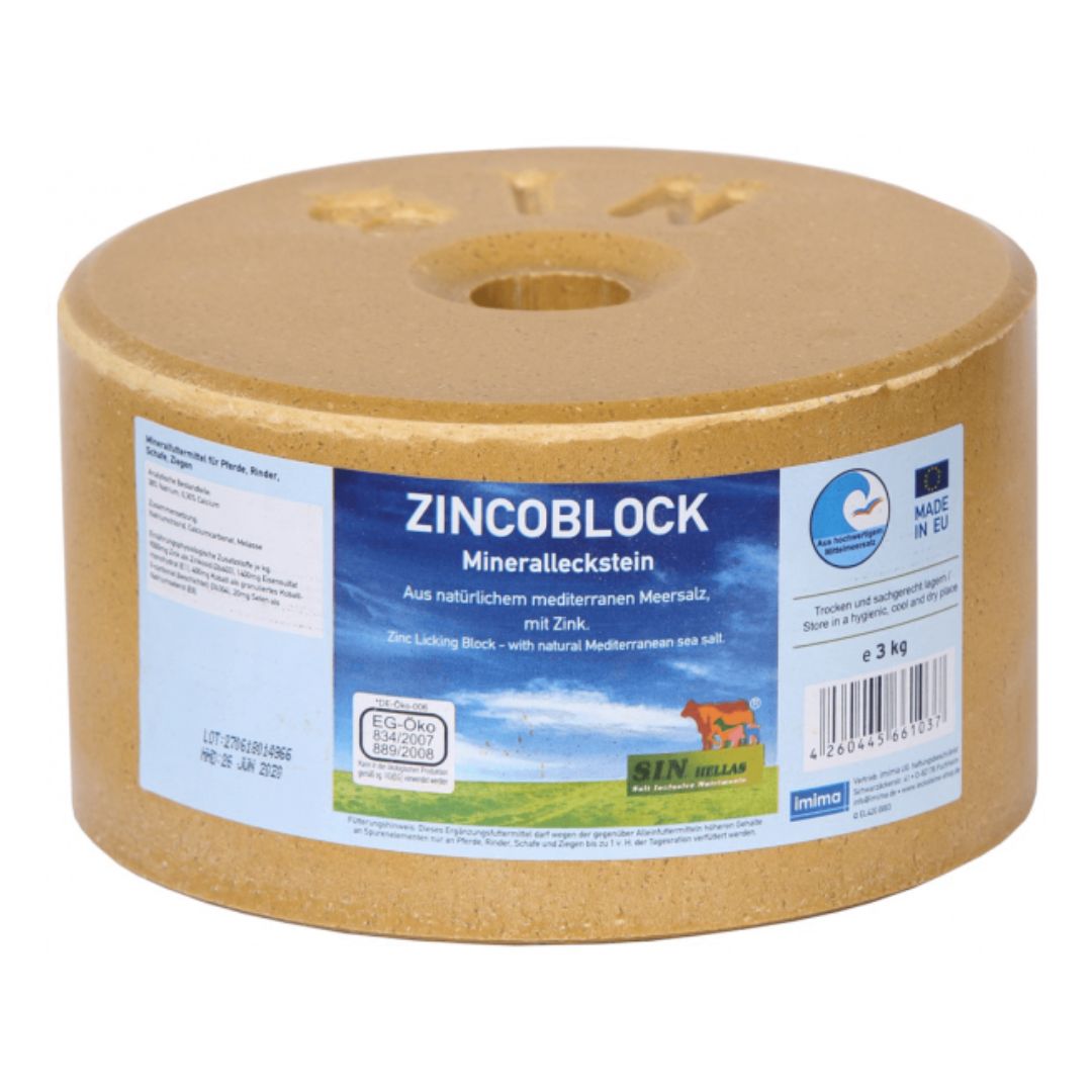 Zincoblock sol za lizanje 3 kg
