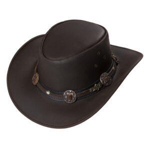 Kožni western šešir Huck